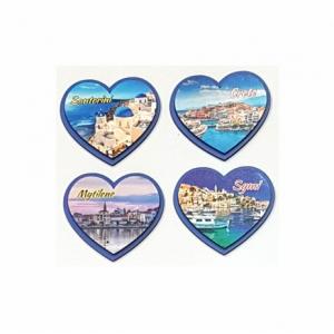 WOODEN MAGNET - HEART