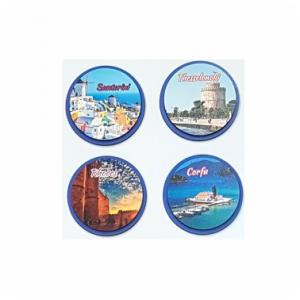 WOODEN MAGNET - ROUND