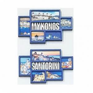 WOODEN MAGNET - MULTIPLE - 3