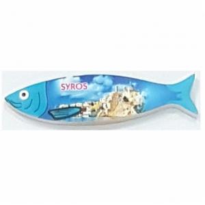 PRINTED POLYRESIN MAGNET - FISH