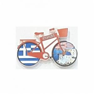 PRINTED POLYRESIN MAGNET - BICYCLE