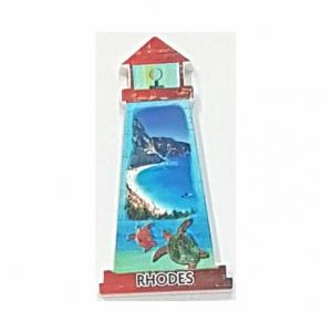 PRINTED POLYRESIN MAGNET - LIGHT HOUSE