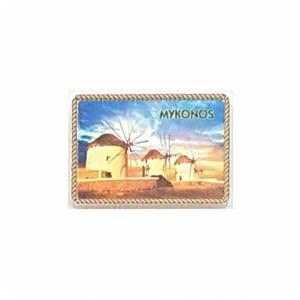 PRINTED POLYRESIN MAGNET - RECTANGLE